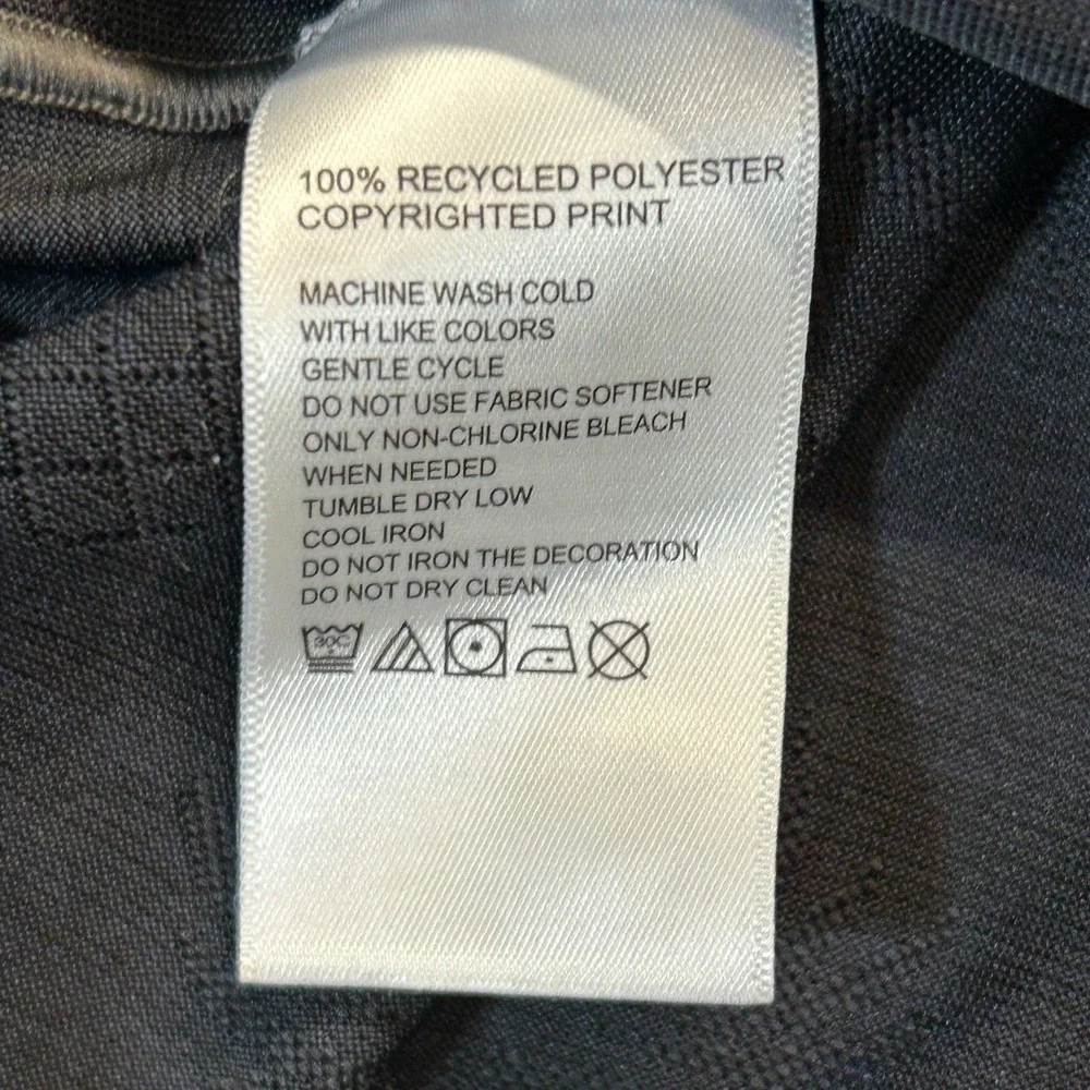 Tommy Bahama Islandzone Polo Shirt Men's Large Short Sleeve Gray Pineapple AOP
